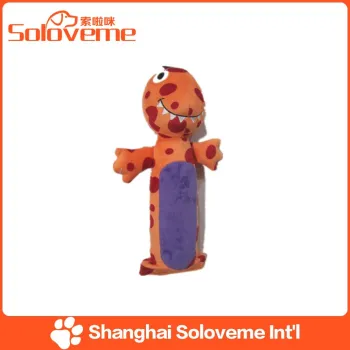 2015 hot sale plush bottle dinosaur toy