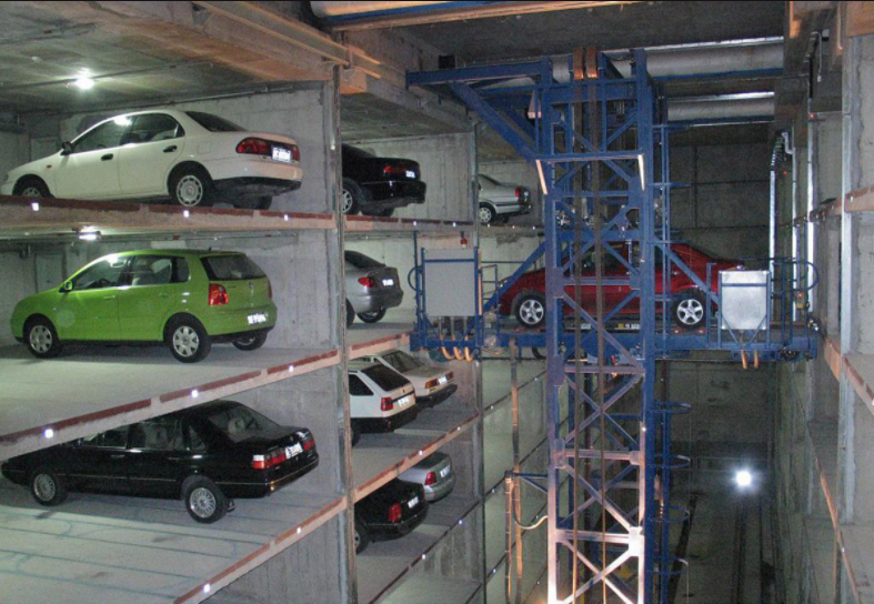 Stack car parking system