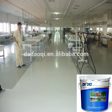 Epoxy flooring coating Polyester resin for Factory floor paint