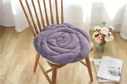 Rose Flower Sofa Seat Dining Room Chair Cushions