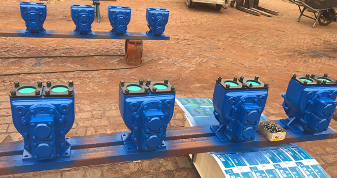 pto tank truck gear oil pump