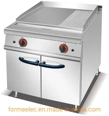 56L Vertical Fryer Combination Oven 2-Tank 2-Basket Gas Fryer with Cabinet