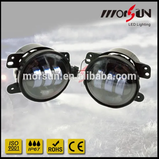 New 07-14 JEEP Wrangler fog lamp JK fog lights 4" jeep led fog light 4 inch fog lamp DOT