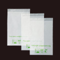 PLA+PBAT enviromentally friendly self adhesive bag