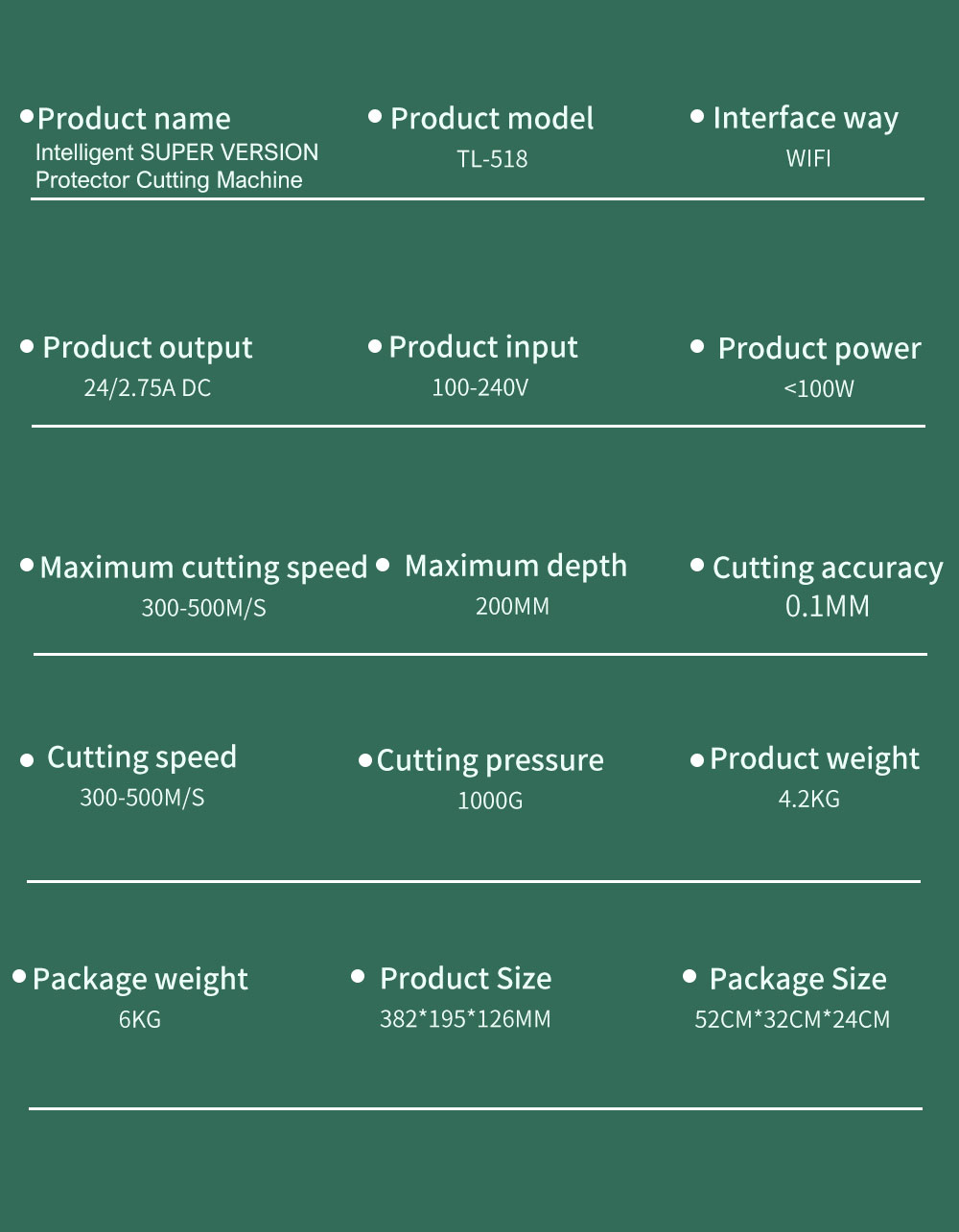 Tl 518 Film Cutting Machine