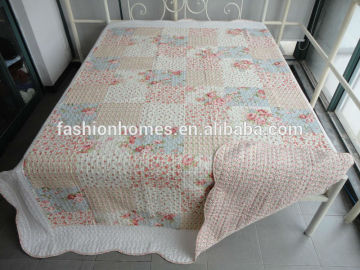 Patchwork 100% Cotton Bed Sheet