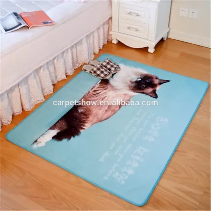 door mat, kids area rug customer design printed rug