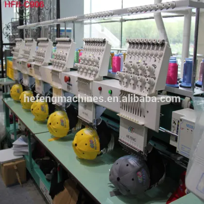 High speed  6 heads computerized embroidery machine barudan embroidery machine type
