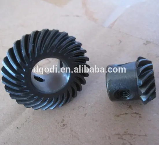 made in china edge banding machine parts of spiral bevel gear set
