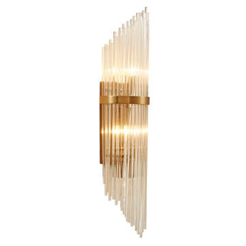 Classical Wall Light Classic luxury glass strip wall light fixture Supplier