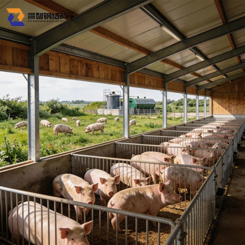Високоякісні сталеві будівлі для тваринницьких приміщень