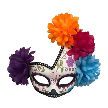 ماسک چشم ونیزی گلدار Day Of The Dead