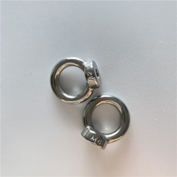 304/316 en acier inoxydable Din582 Écrou de l'œil de levage ovale - M3, M4, M5, M6