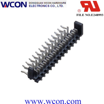 1.27mm 20p Male Head Plate End Plating Tin Picoflex Header