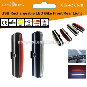 Mirco USB Rechargeable led bicycle front Light,Bike Tail Light