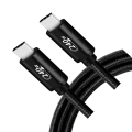 240W snabbladdning dubbel slutade USB C -kabel