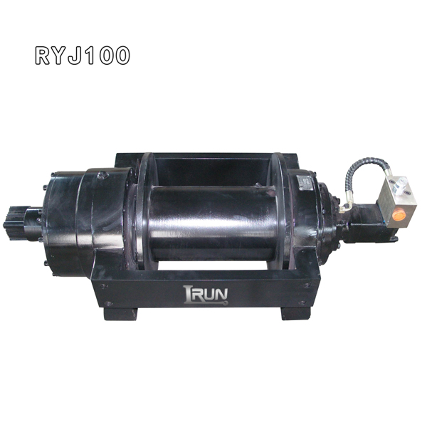 10 Ton Hydraulic Winch with Pneumatic Clutch