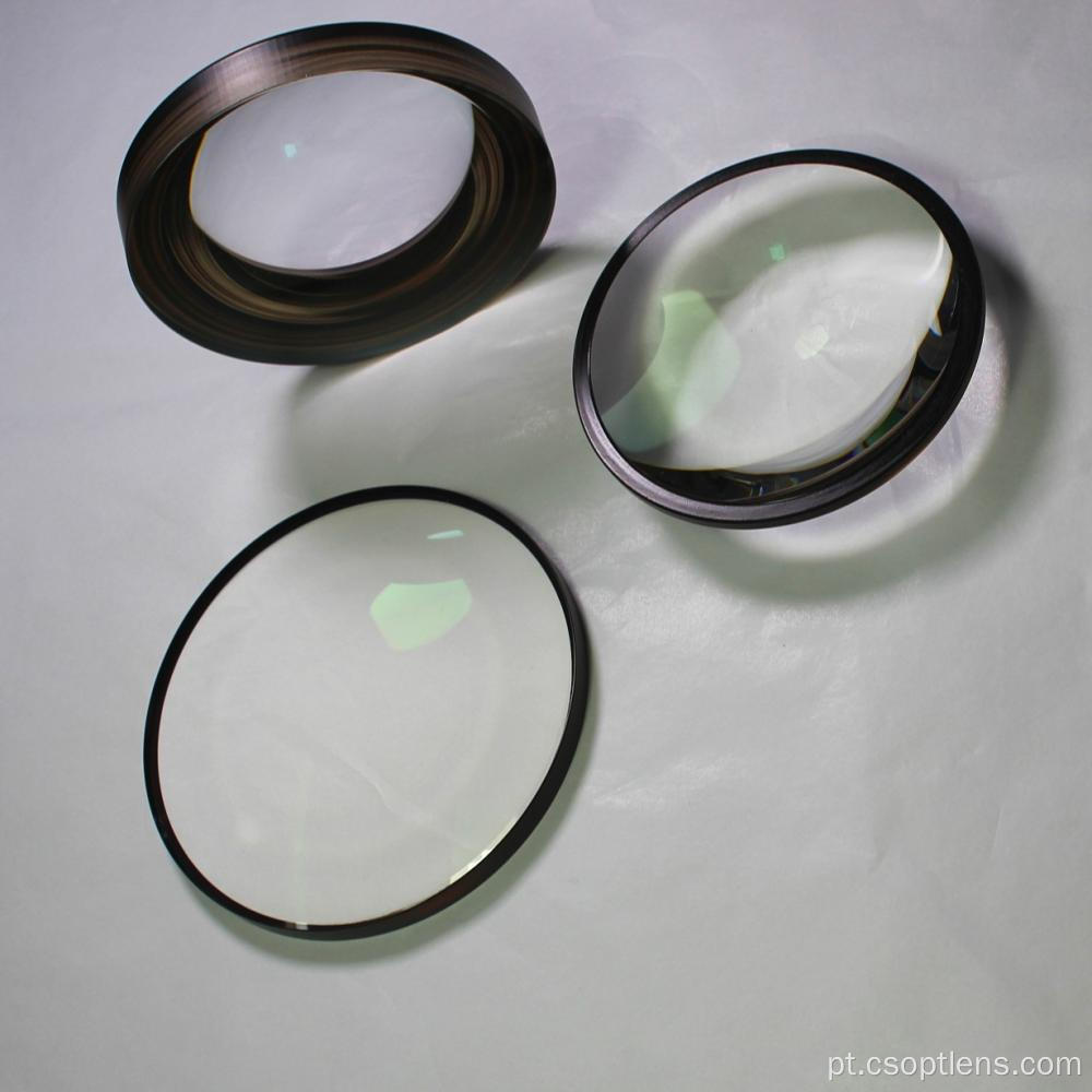 Conjuntos de lentes óticas para sistemas óticos de projeção