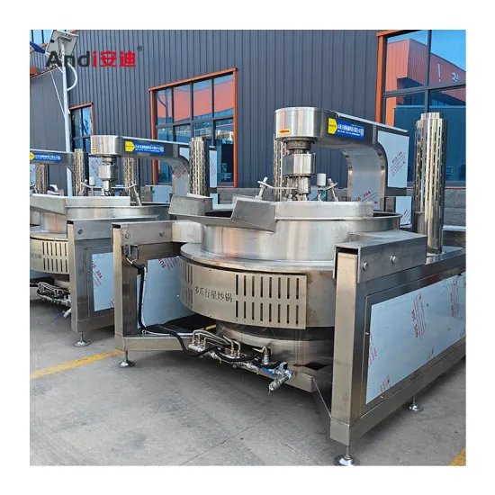 Big Custom Multifunction Automatic Electric Stirring Mixing Fry Pan