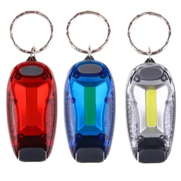 HENGBO-LED Keychain Flashlight COB safety running warning light