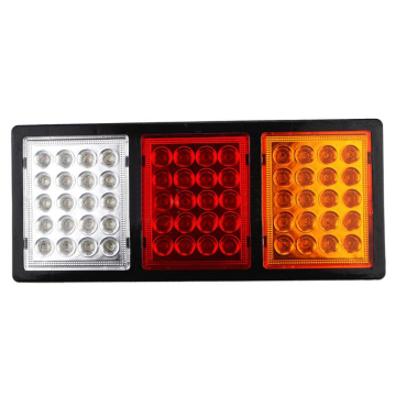 トラックトレーラー用の3色12V/24V 60 LEDテールライトリアライト信号ランプ