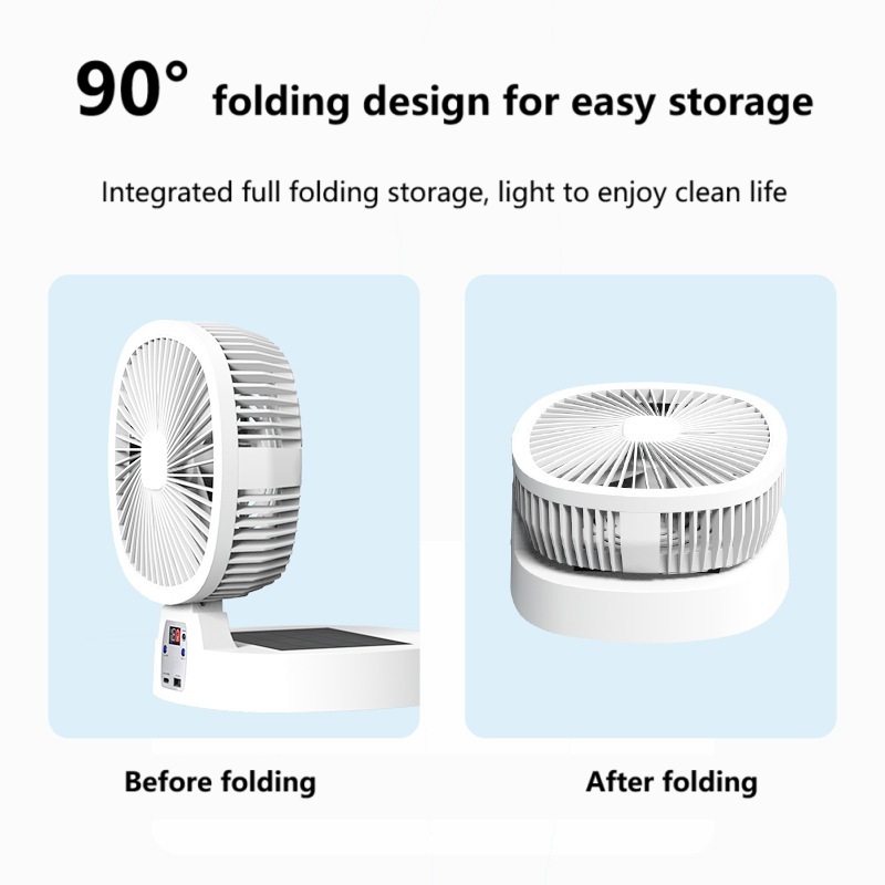 solar outdoor fan