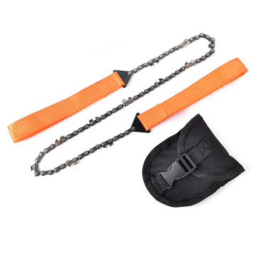 Portable Stainless Steel Survival Wire Saw for Emergency Outdoor Camping