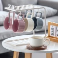 Minimalism Nordic Coffee Cup and Saucer Latte Tea Cups Set of 12 Pieces Ceramic 250ml Porcelain Coffee Mug