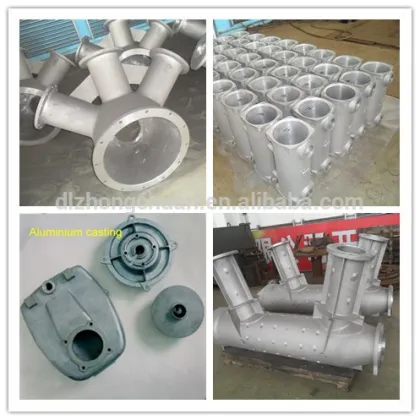 Cast aluminum for electrical industry