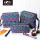 Geometric hologram luminous women handbags wholesale leather cosmetic bags with for makeup storage
