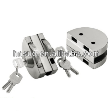 stainless steel frameless glass panel door lock italy