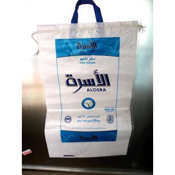 2013 plastic Woven Sacks with flexiloop handle