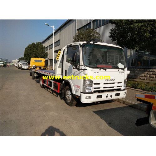 5 MT ISUZU Flatbed Wrecker Tow Trucks