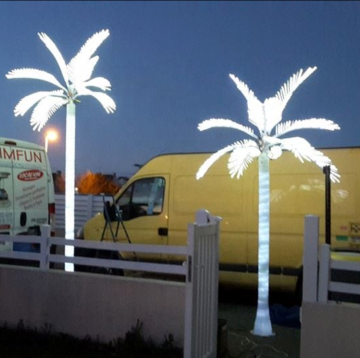LED Palm Tree Christmas Lights: Decorations for Tropical Holiday Vibes
