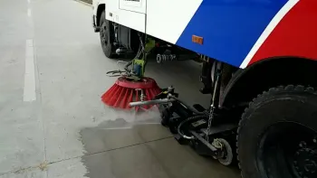 Japanese 9cbm  road sweeper