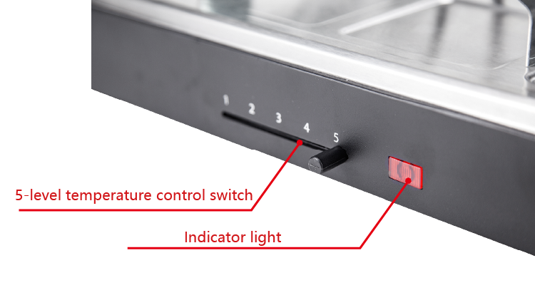 5 Temperature Controlled Barbecue Grill 3