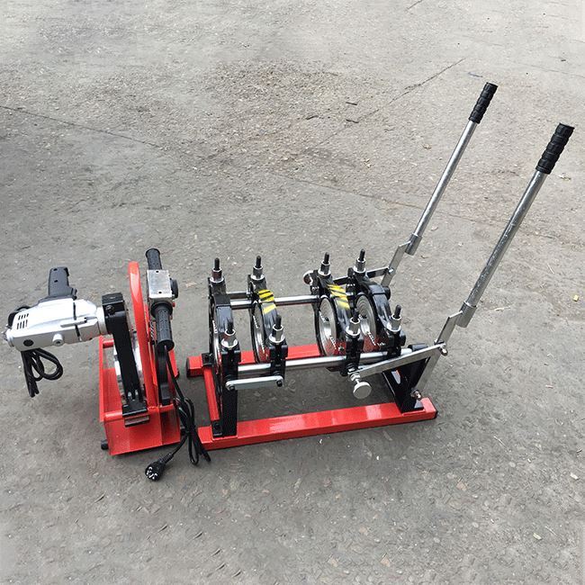 40mm-160mm HDPE Pipe 4 Rings Manual Portable Butt Fusion Welding Machine