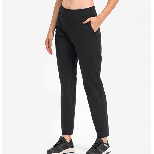 Pantalons de survêtement collants de gymnastique pour femmes avec poche
