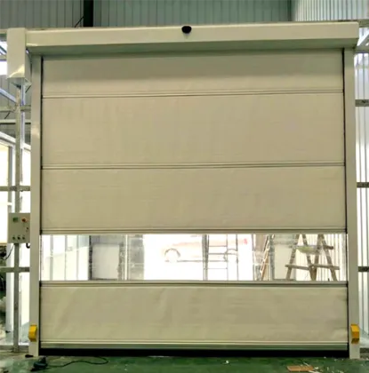 High Speed Rapid Roller Pvc Fabric Rapid