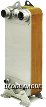 Welded Plate Heat Exchangers Copper Welding Aisi 316 Ss Compact For Industry Heating Bl26