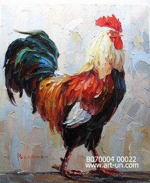 Chicken painting