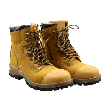 New Design Anti-Slip Waterproof Breathable EVA Men's Casual Leather Safety Boot Shoes for Wholesale