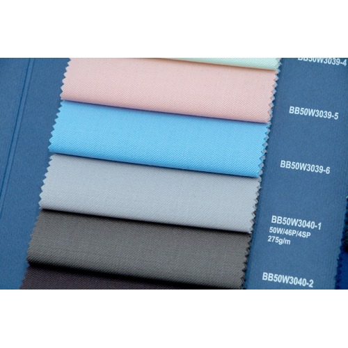Sky Blue 50% Wool Fabric