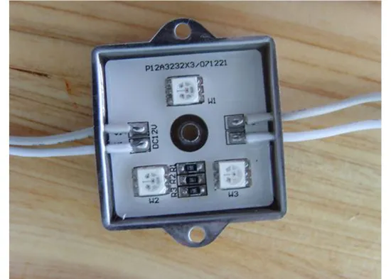 Waterproof Red , Green , Blue 12v 0.48w 5050 Smd Led Modules Hl-stbf-353xb