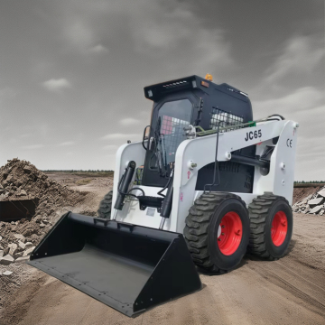 China New JC65 Skid Steer Loader with Attachments - 1-Year Warranty