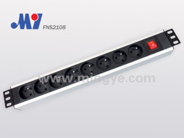 8 Ways Switch Pdu Socket With Switch And Children Protectors 