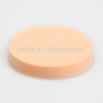 Belifa Latex sponge large round facial powder puff