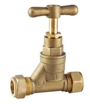 Fueeule type isometric brass globe valve