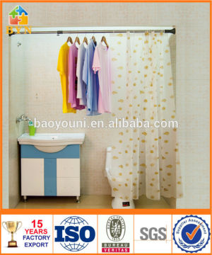 BYN DIY shower curtain rod curtain pole clothes hanger rod DQ-0116