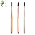 Metal Eyebrow Spoolie Brush Wand Mascara Eyelash Brushes